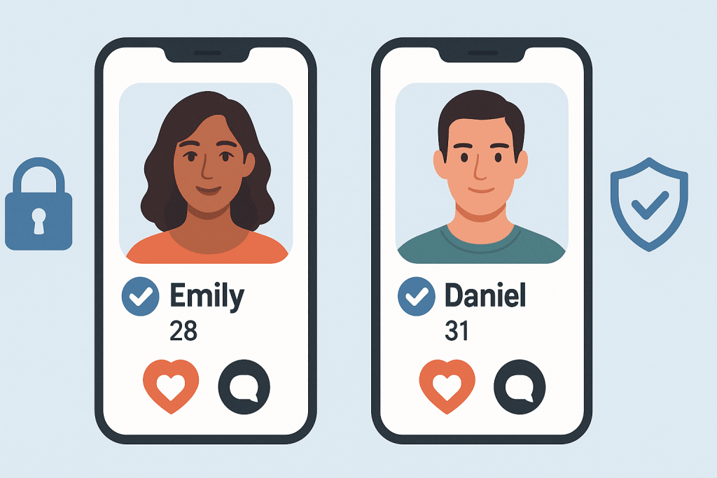 Facial verification improving trust in online dating