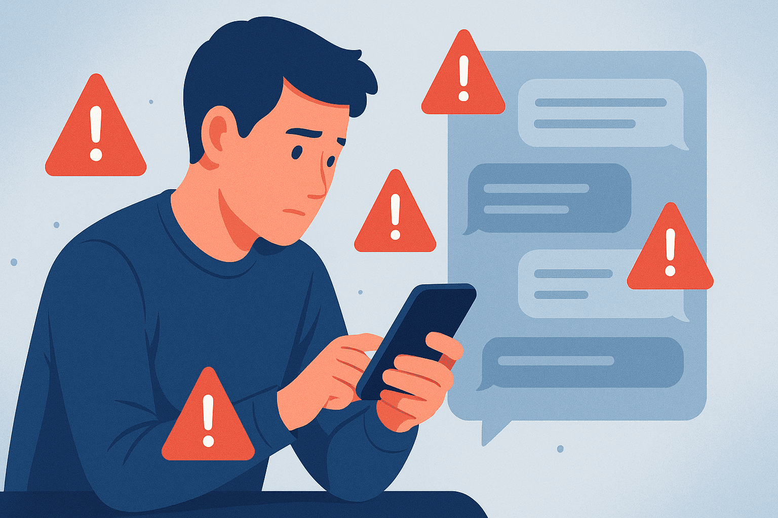 Hidden warning signs inside online chats and digital conversations