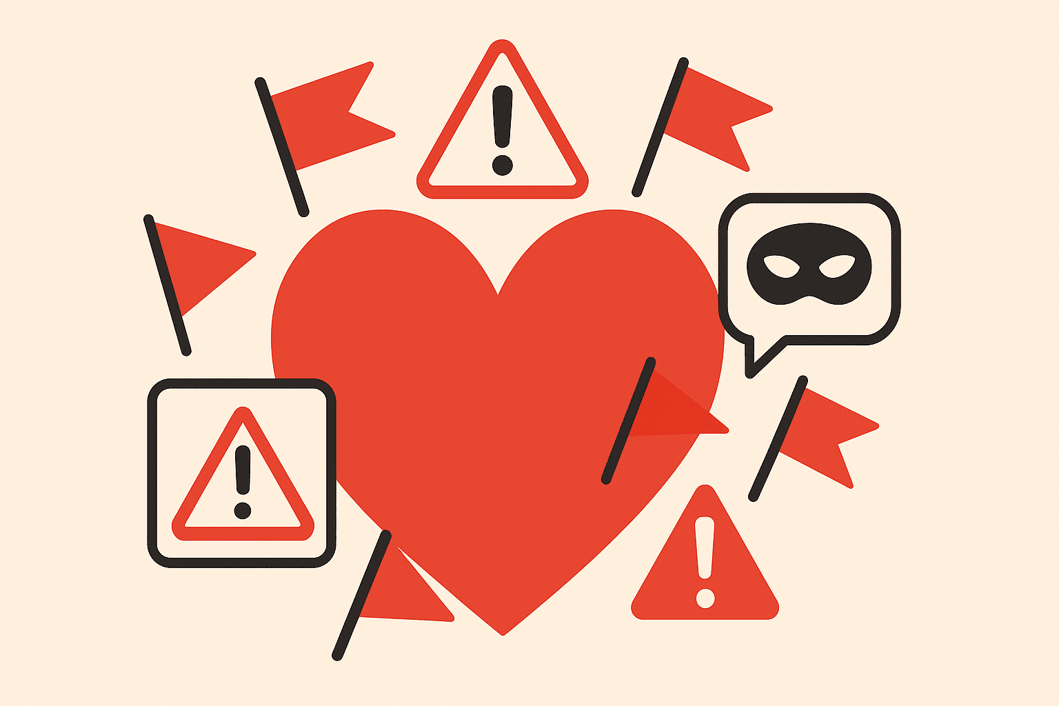 Love Bombing as the first sign of an online dating scam