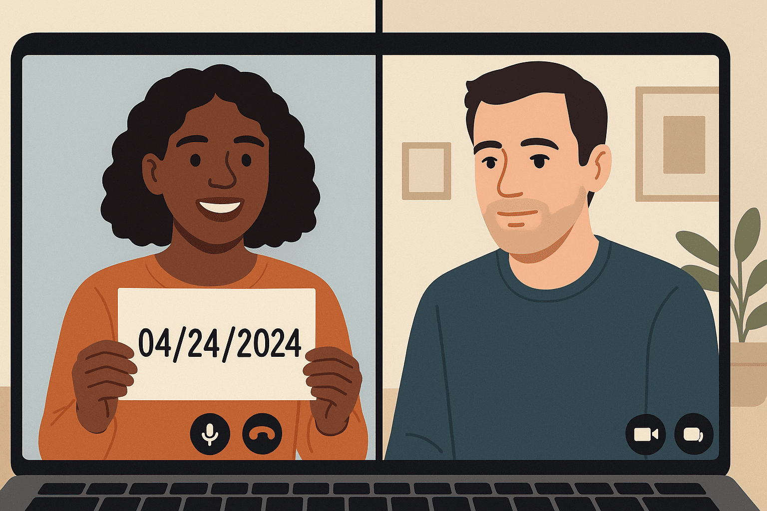 safe video verification concept
