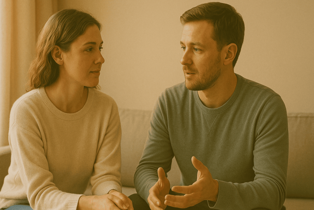 couple rebuilding trust after relationship issues