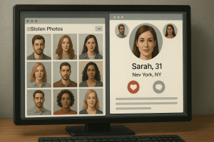 Stolen photos used in online romance scams