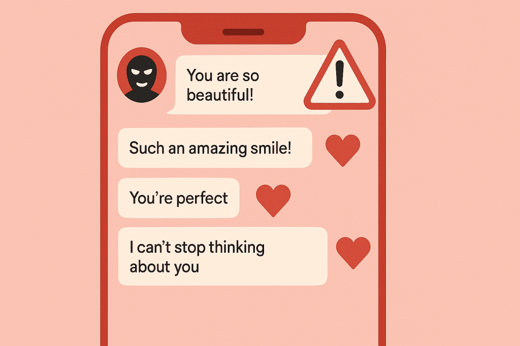 Explanation of Love Bombing in online dating