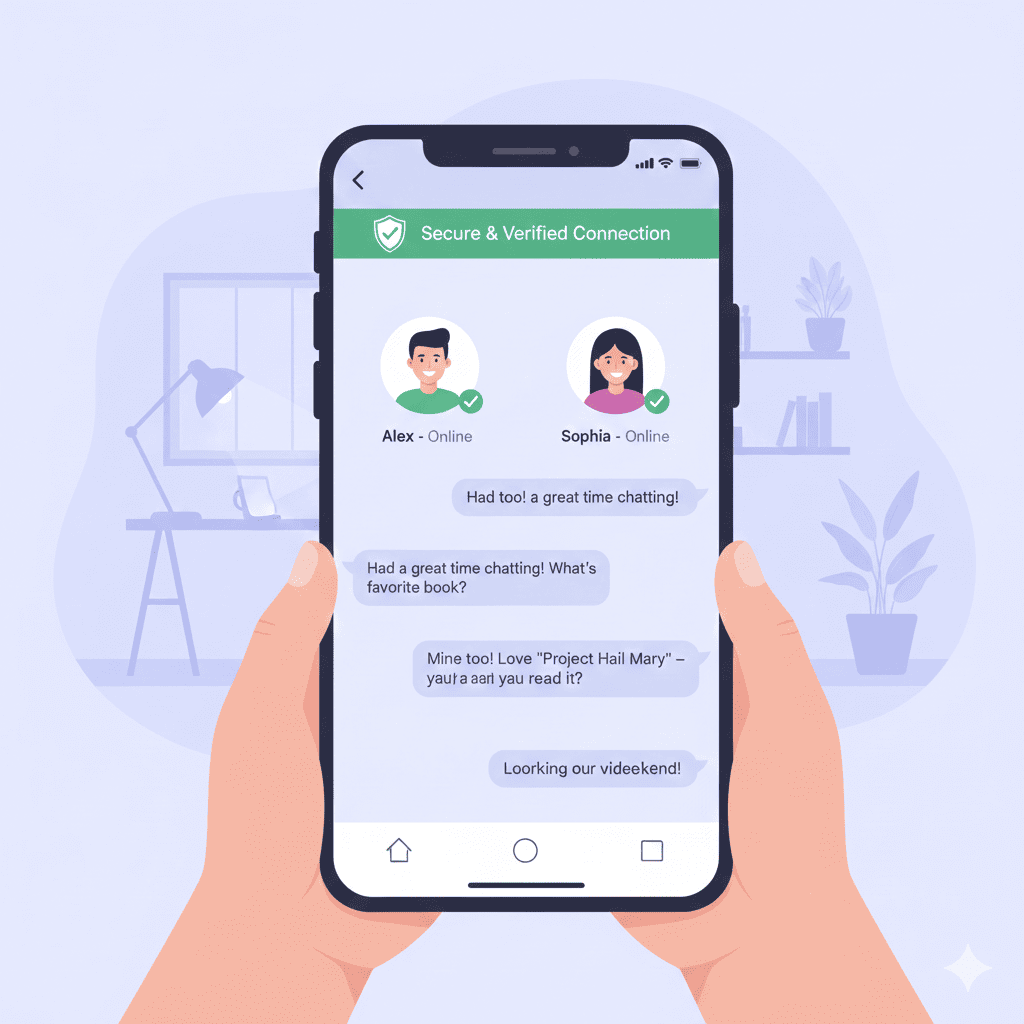 Scam warning signs in dating app messages