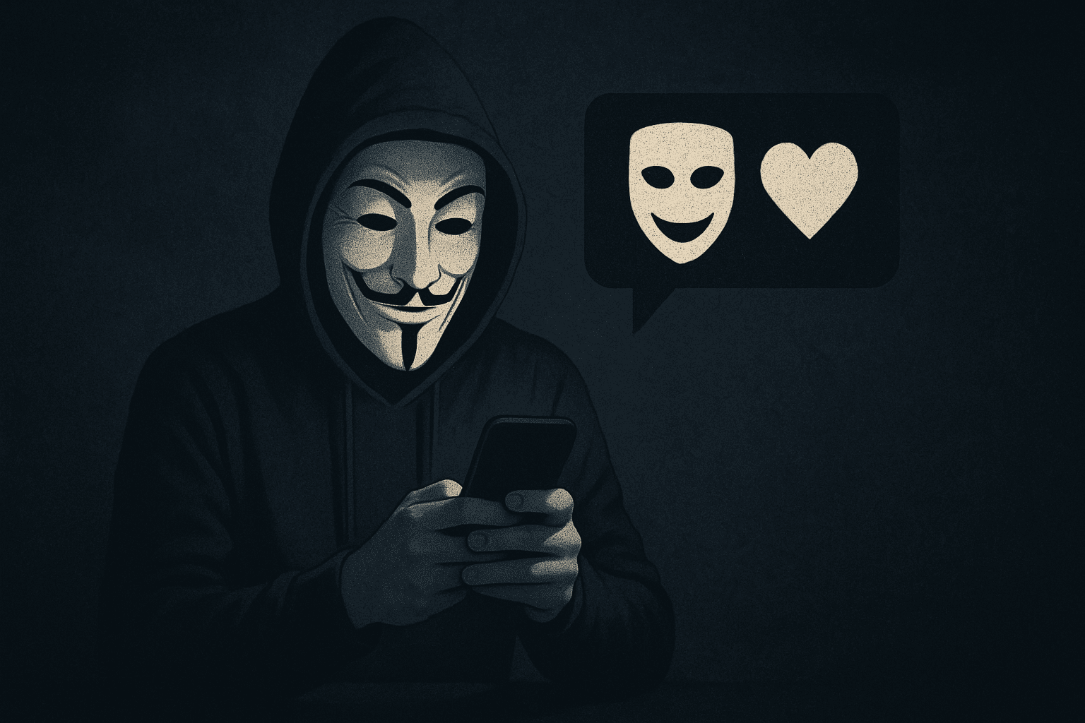 Scammer building fake trust online through messages